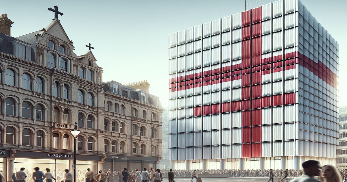 MP Calls St George's Cross Display 