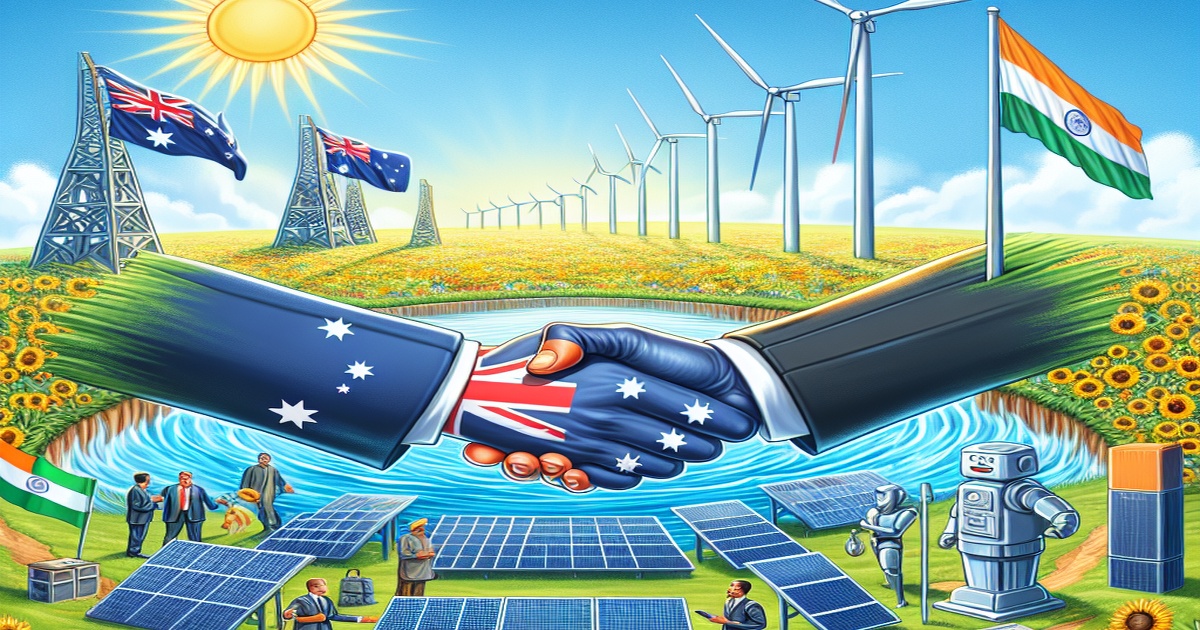 Main image to the post Australia's High Commissioner Highlights Support for India's Renewable Energy Push
