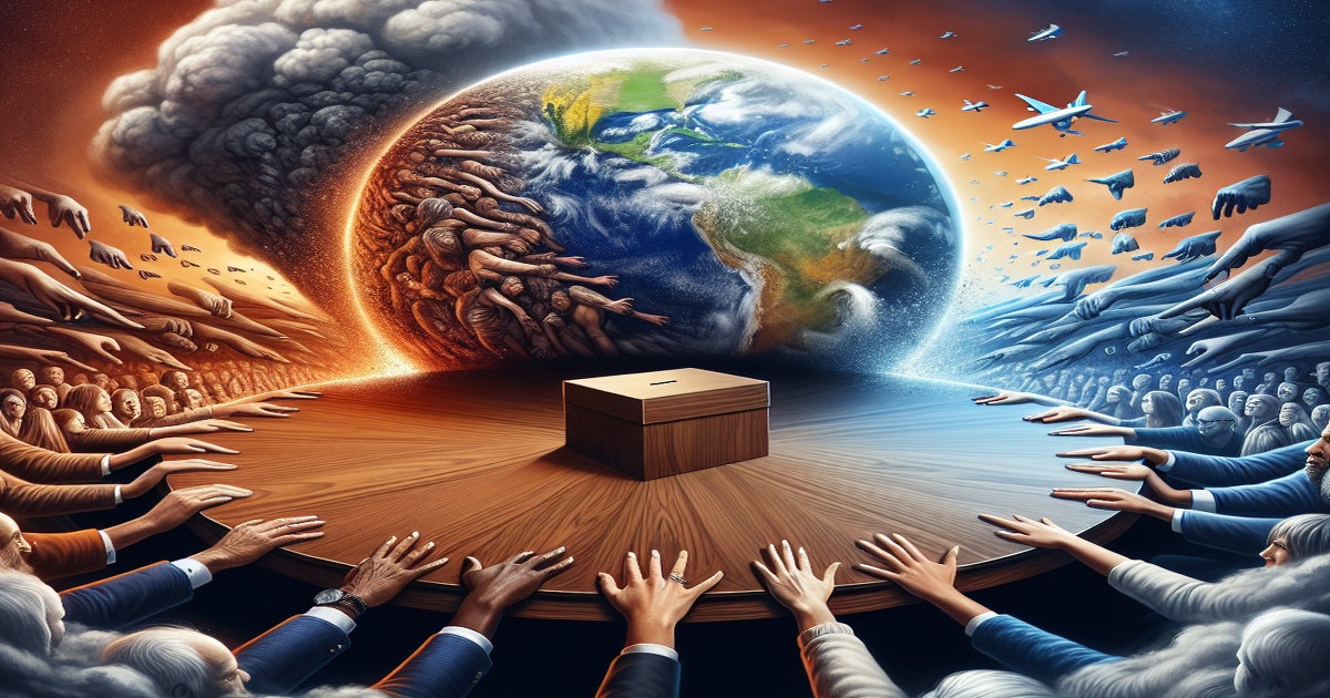 Main image to the post Balancing Climate Concerns with Political Turmoil in the Face of an Uncertain Election