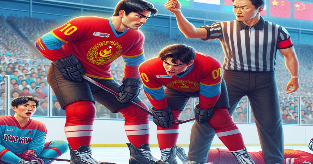 Main image to the post Turkmenistan Ice Hockey Players Suspended for Attacking Hong Kong Players at Asian Winter Games