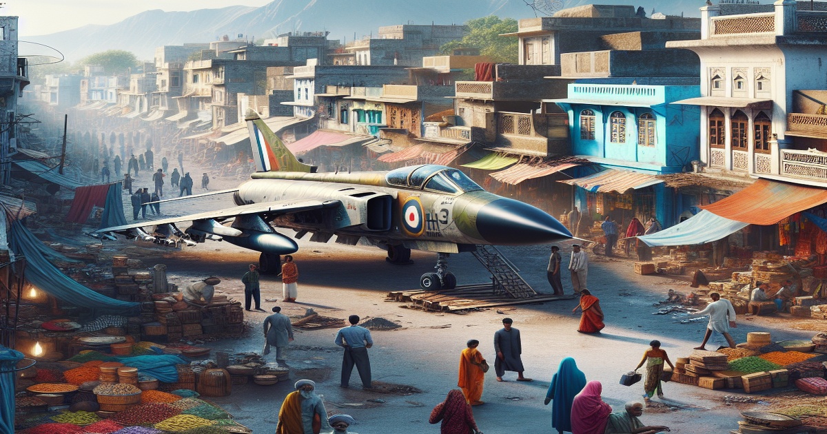 Main image to the post British Fighter Jet Stranded in India Becomes Unexpected Local Star