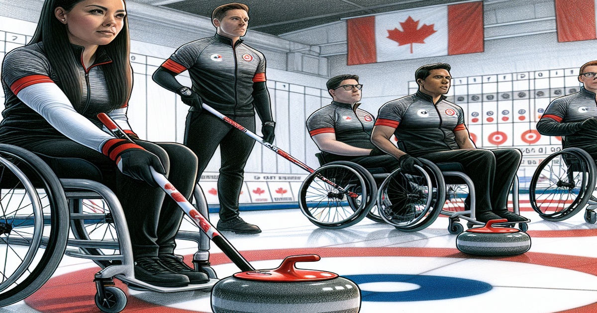 Main image to the post Canada's Wheelchair Curling Team Faces Uncertain Fate in Final Day of Round-Robin Play