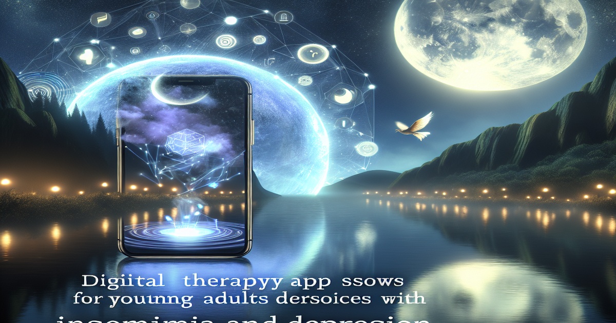 Main image to the post Digital Therapy App Shows Promise for Young Adults with Insomnia and Depression
