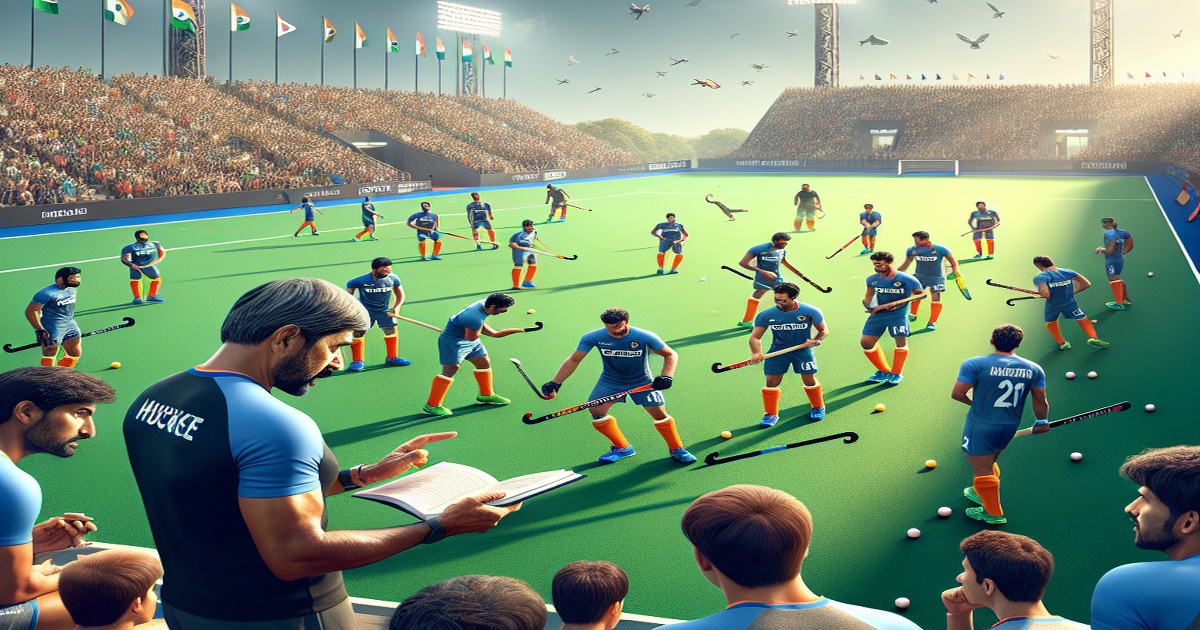 Indian Men's Hockey Team Prepares for Super 4s Match Against South Korea