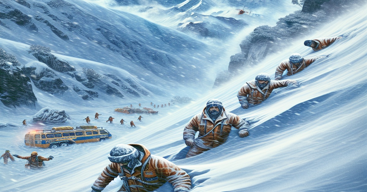 Main image to the post Avalanche in India's Uttarakhand Kills Four Workers, Rescue Efforts Challenged by Severe Weather