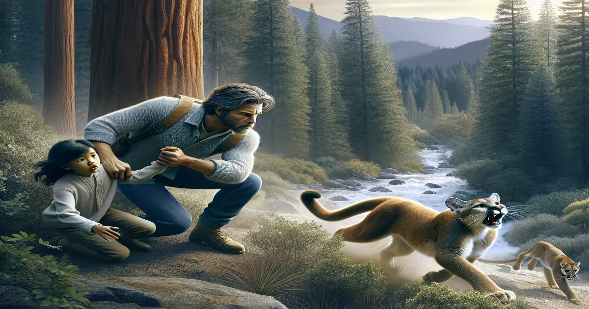 Father Hailed as Hero After Saving Child from Mountain Lion Attack in Olympic National Park