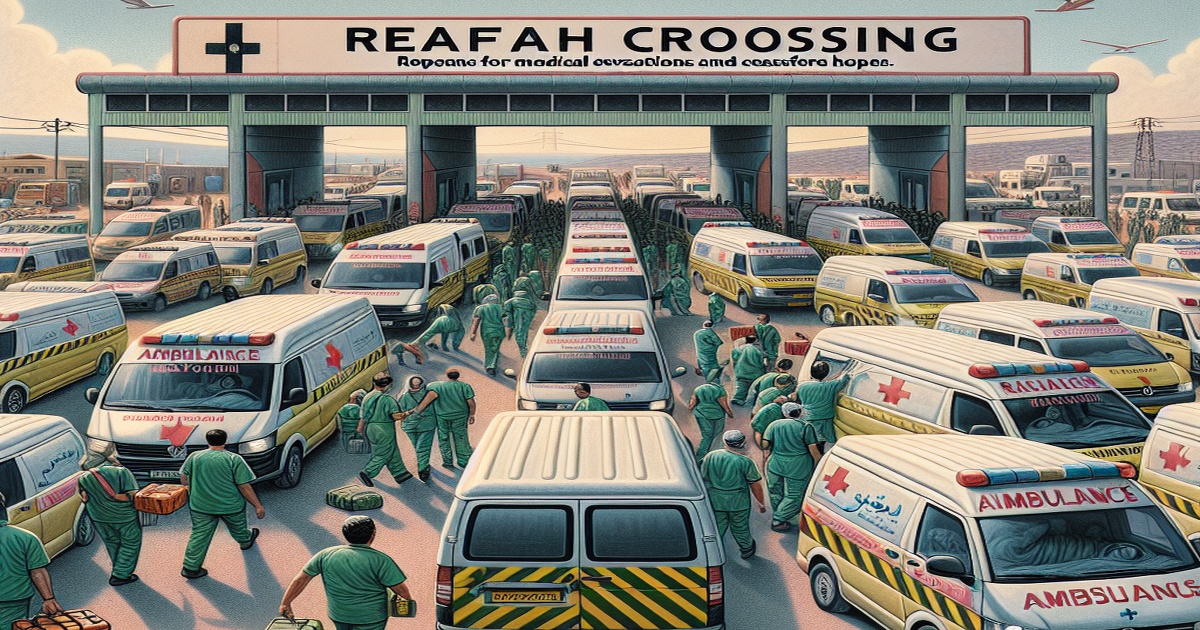 Main image to the post Rafah Crossing Reopens for Medical Evacuations Amid Ceasefire Hopes