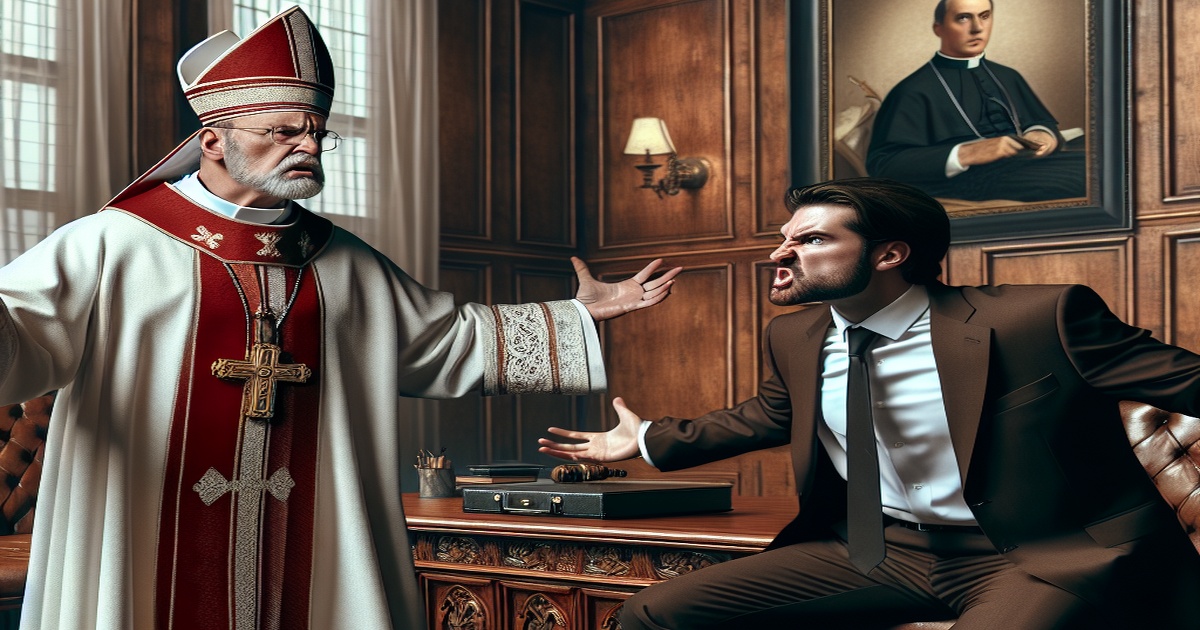 Main image to the post A Heated Exchange Between a Bishop and a President