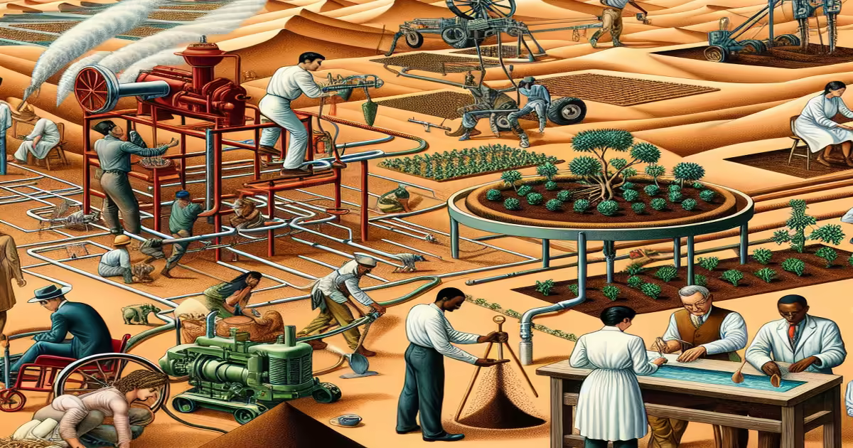 Main image to the post Battling Desertification with Science and Resilience