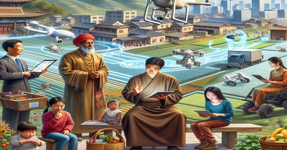 Main image to the post A Technological Revolution Transforming Rural Logistics and Empowering Communities in China