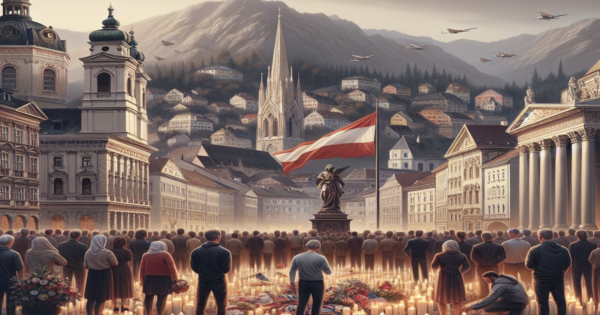 Main image to the post National Mourning in Austria Following Tragic School Shooting in Graz