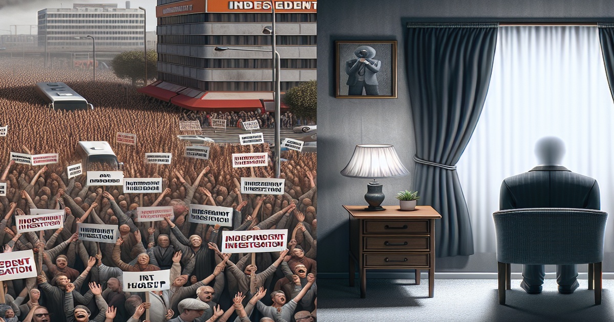 Main image to the post Impeached President Remains Holed Up as Protests and Calls for Independent Investigation Continue