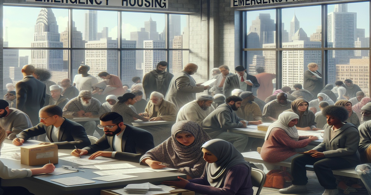 Main image to the post Surge in Emergency Housing Requests for Homeless Refugees in 2024