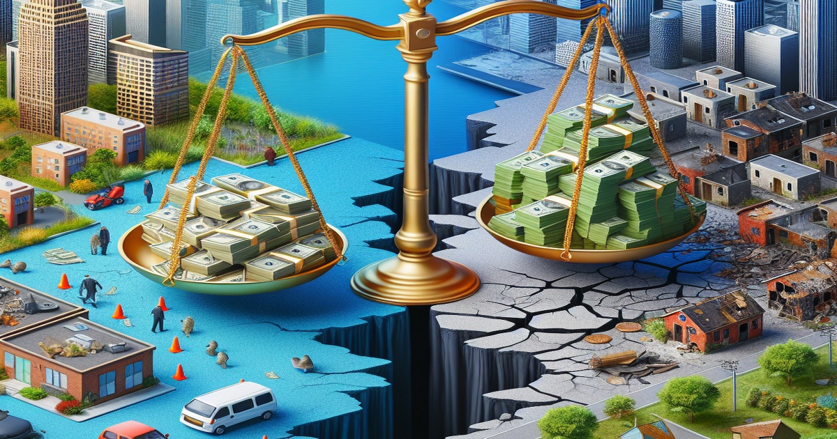Main image to the post Widening Wealth Divide Threatens US Economic Stability