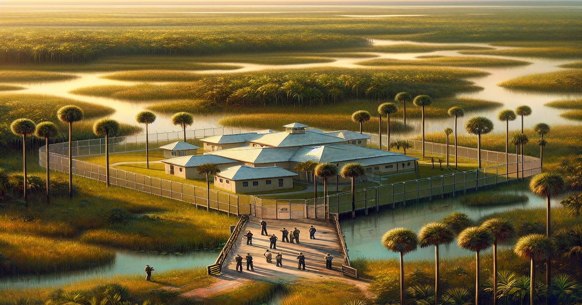 Main image to the post Immigration Center in the Everglades Draws Scrutiny