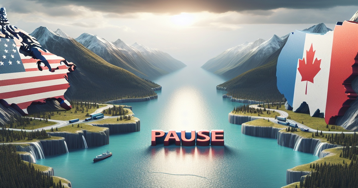 Main image to the post US Pauses Water-Sharing Treaty Talks with Canada Amid Trump's Threats and Hostility