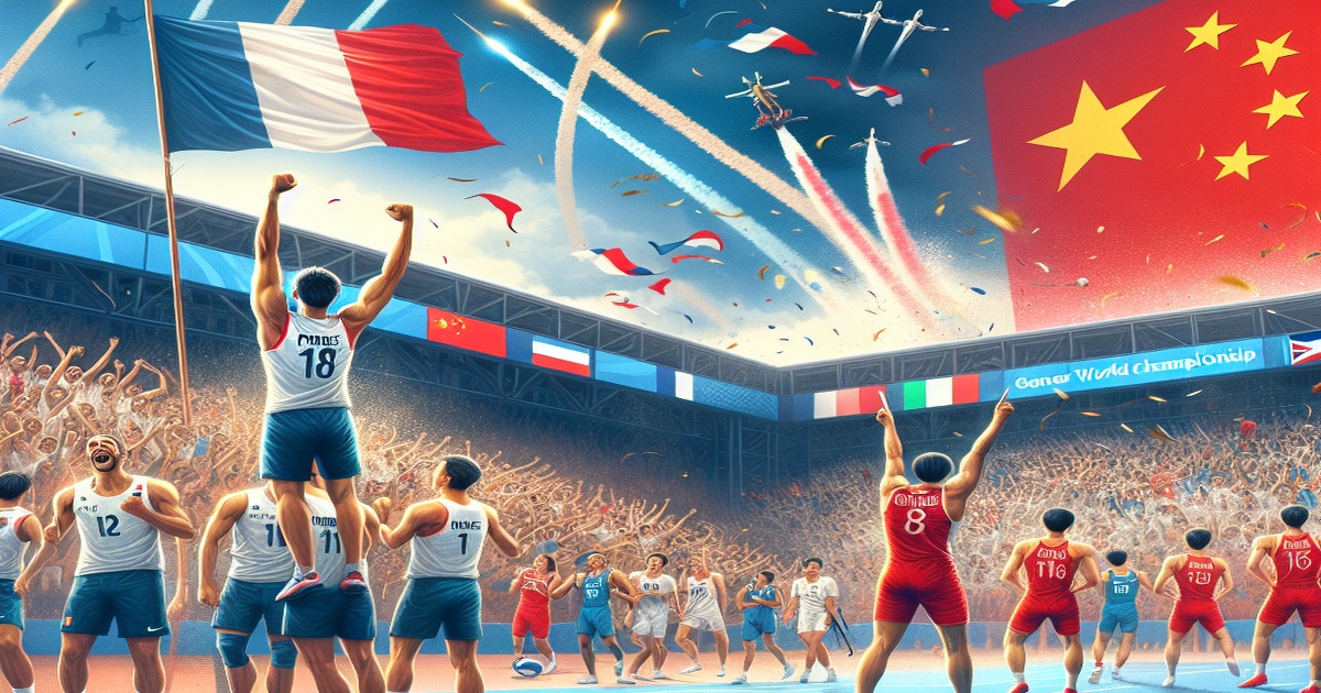 France Defeats China, Ending Their World Championship Run in Round of 16