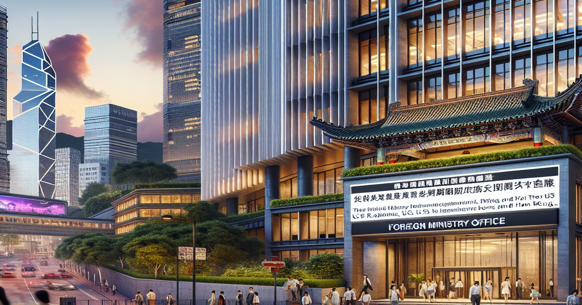 Main image to the post Chinese Foreign Ministry Offices Condemn US Legislation Threatening Hong Kong Economic Offices