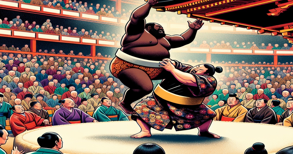 Main image to the post Onosato Shocks Sumo World with Upset Win Over Terunofuji