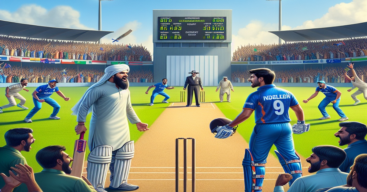 India-Pakistan Cricket Match Marred by Political Tensions and Lack of Sportsmanship
