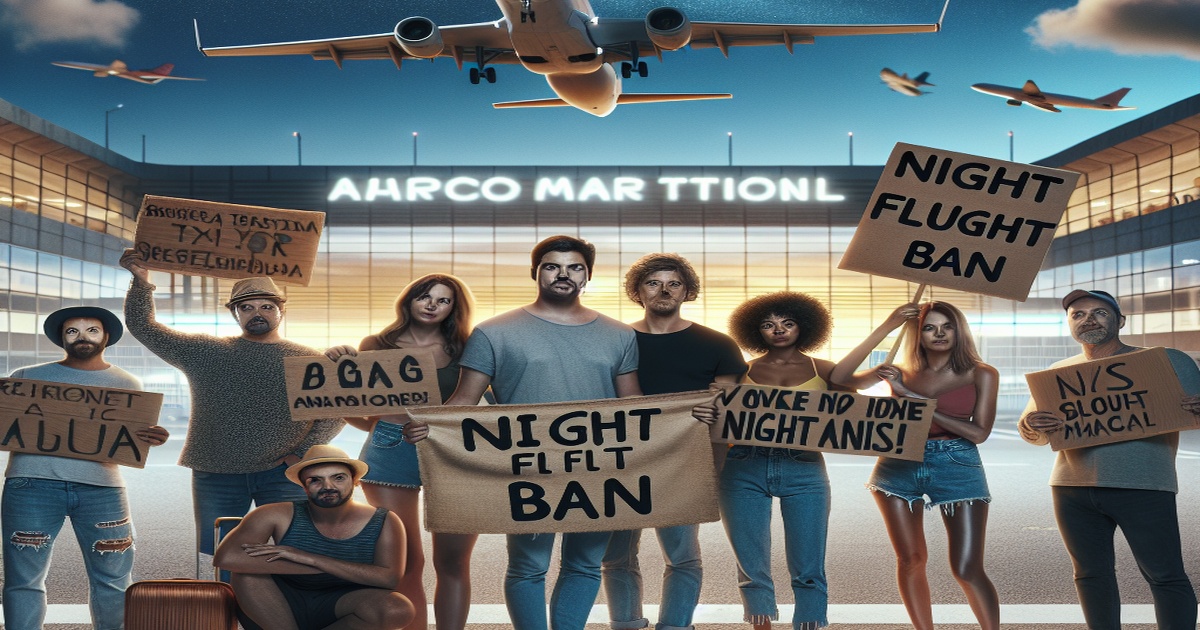 Majorca Residents Protest Airport Noise, Demand Night Flight Ban