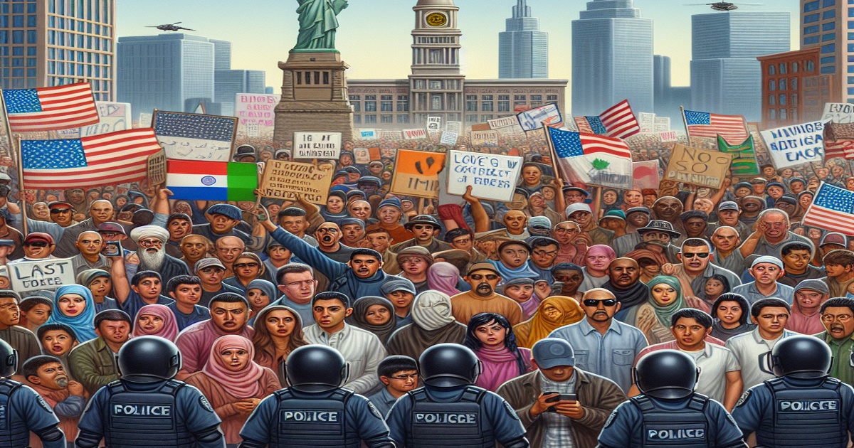 Main image to the post Anti-ICE Protests Spread Across U.S., Leading to Clashes and Arrests
