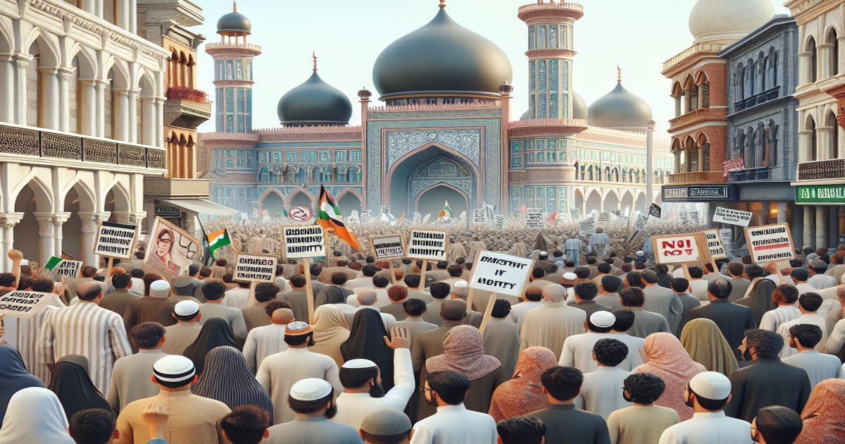 Indian Opposition Protests Modi's Waqf Bill, Citing Muslim Rights Concerns