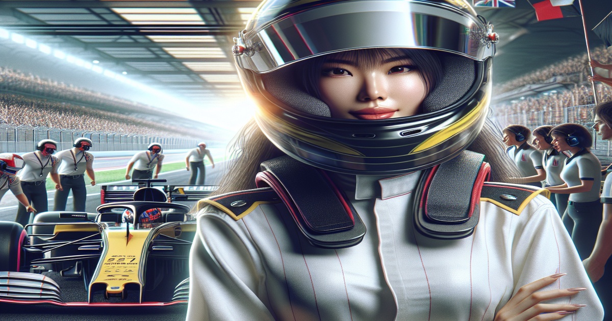 Main image to the post Chinese Racer Shi Wei Makes Historic Debut as First Female Driver in F1 Academy