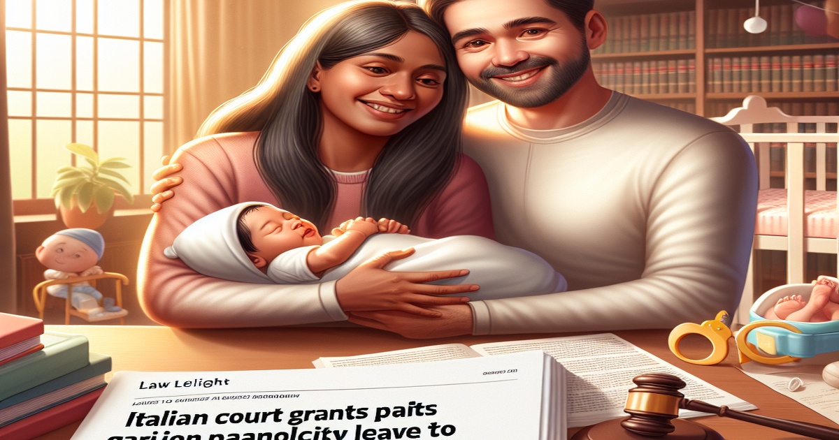 Main image to the post Italian Court Grants Paternity Leave to Nonbiological Mothers in Same-Sex Unions