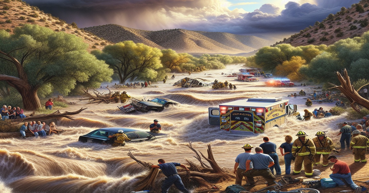 Main image to the post Tragic Flash Floods in New Mexico Claim Lives and Trigger Rescues