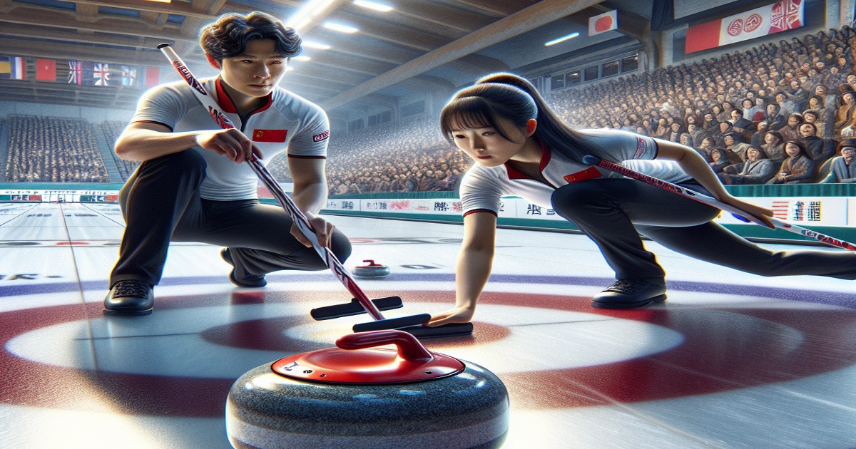 Main image to the post Chinese Curling Duo Clinches Mixed Doubles Win at Asian Winter Games