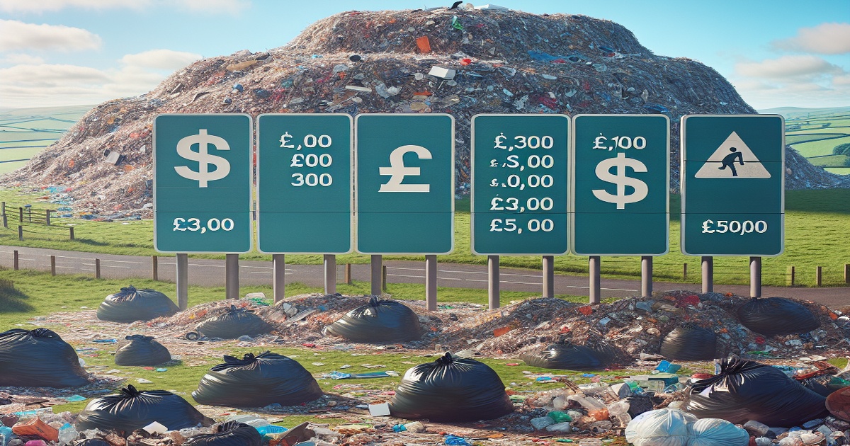Main image to the post Fly-tipping in England Hits Record High, Costing Millions to Clean Up