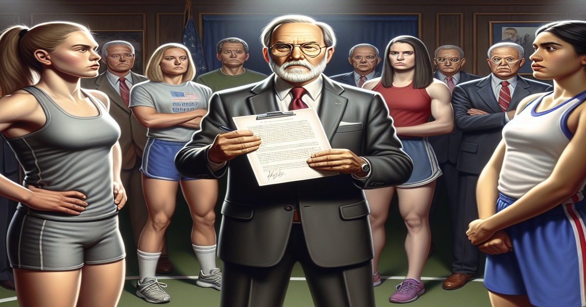 Main image to the post Trump's Executive Order Bans Transgender Athletes from Women's Sports