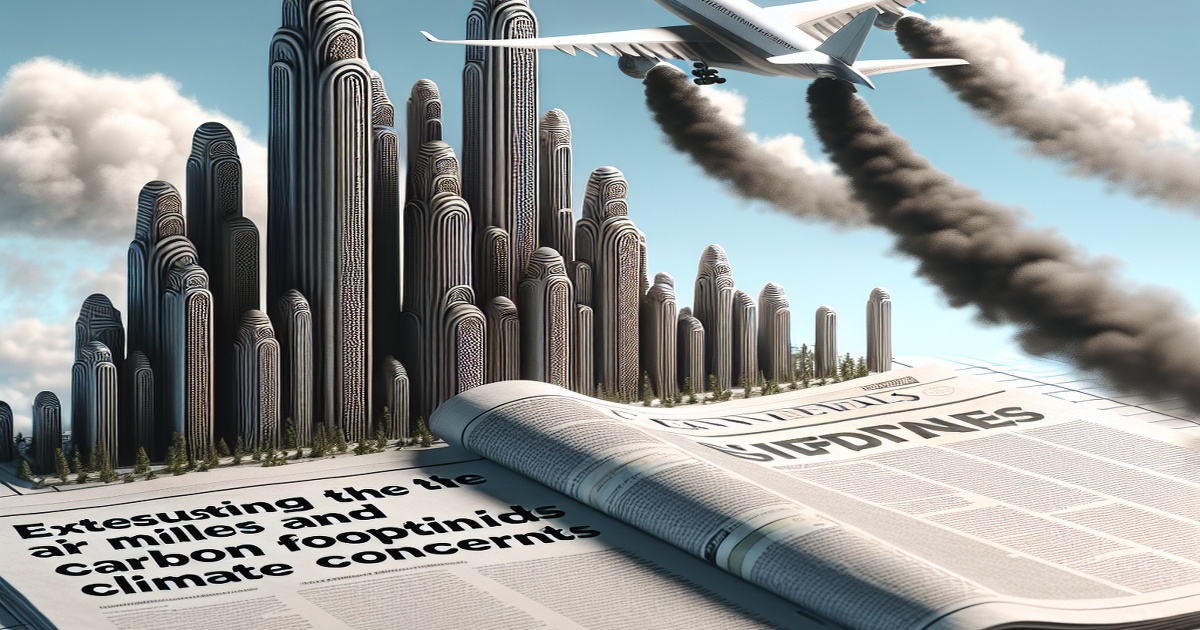 Examining the Mayor's Air Miles and Carbon Footprint Amidst Climate Concerns