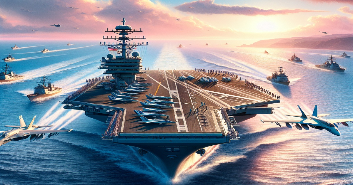 Main image to the post U.S. Navy Deploys Second Carrier Strike Group to Tackle Intensifying Israel-Iran Conflict