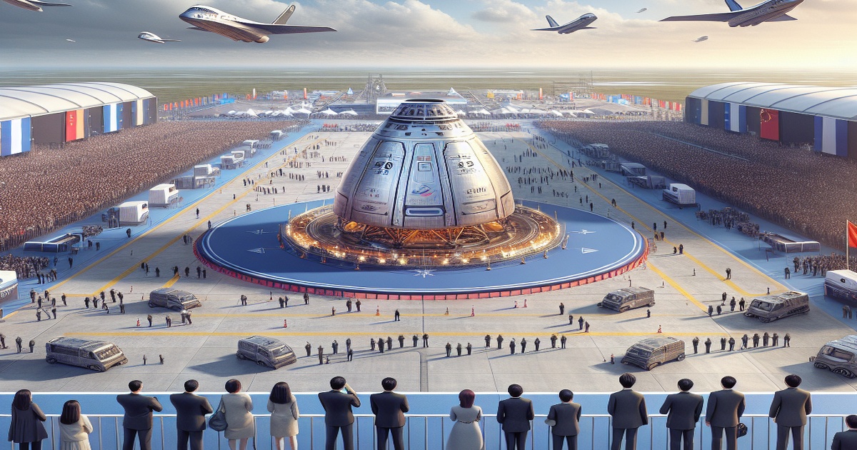 Main image to the post New Haolong Spacecraft Unveiled at Airshow China 2024