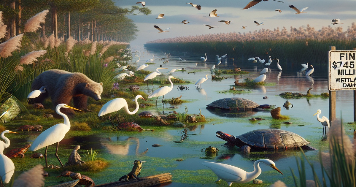 Main image to the post Chevron Ordered to Pay $745 Million for Louisiana Wetland Damage