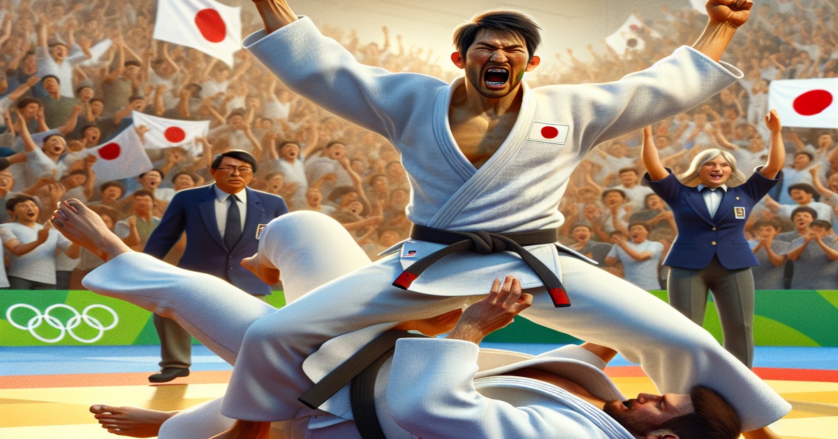 Main image to the post The Kansetsu-Waza Master Wins Japan’s First Gold Medal at the Paris Olympics"
