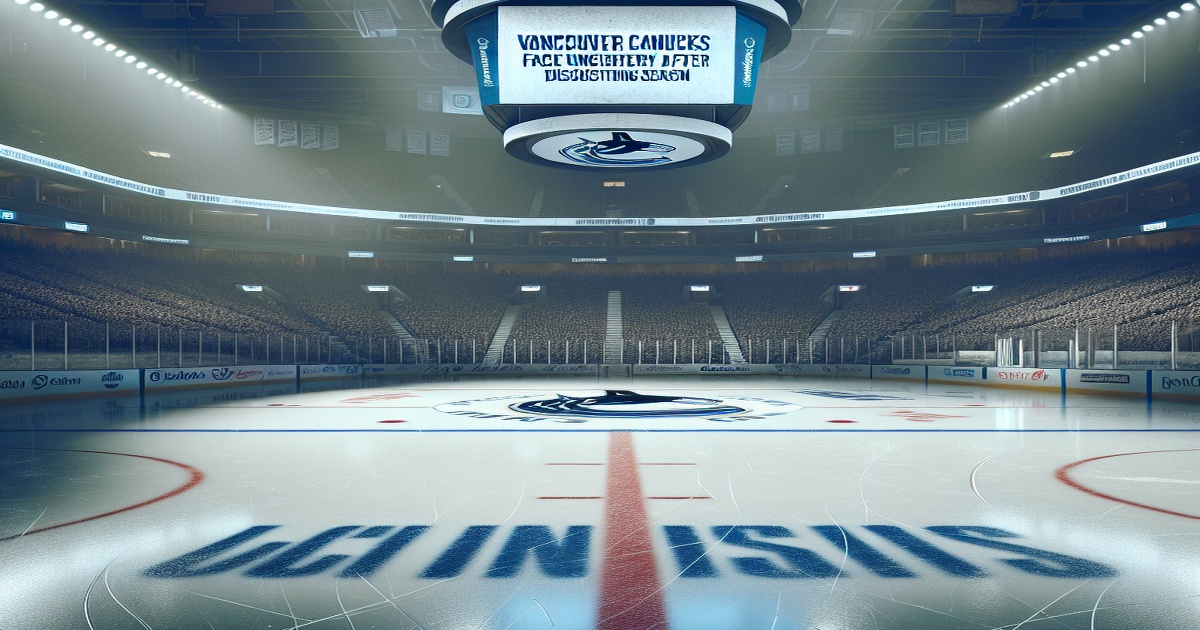 Main image to the post Vancouver Canucks Face Uncertainty After Disappointing Season