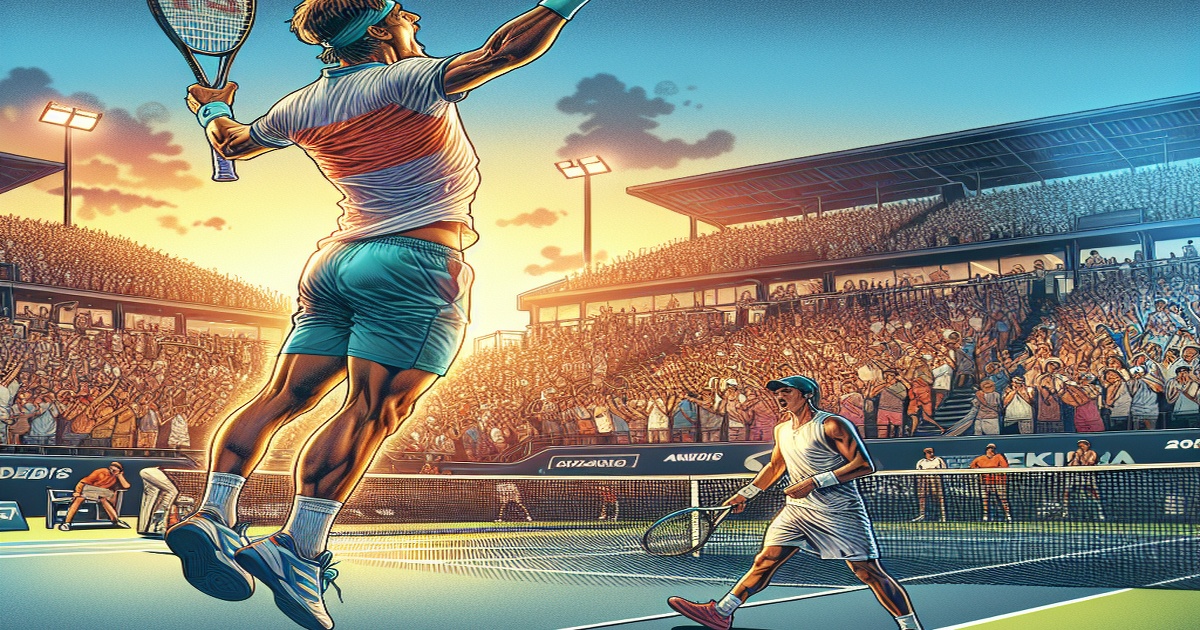 Main image to the post Shapovalov Storms into Mexican Open Semifinals with Thrilling Victory over Giron