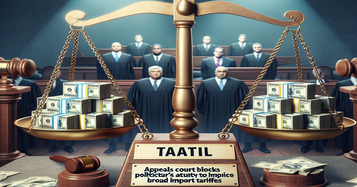 Appeals Court Blocks Trump's Authority to Impose Broad Import Tariffs
