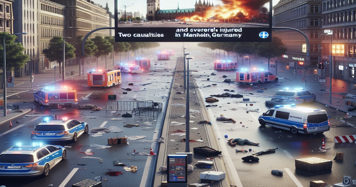 Main image to the post "Two Killed and Several Injured in Car Attack in Mannheim, Germany"