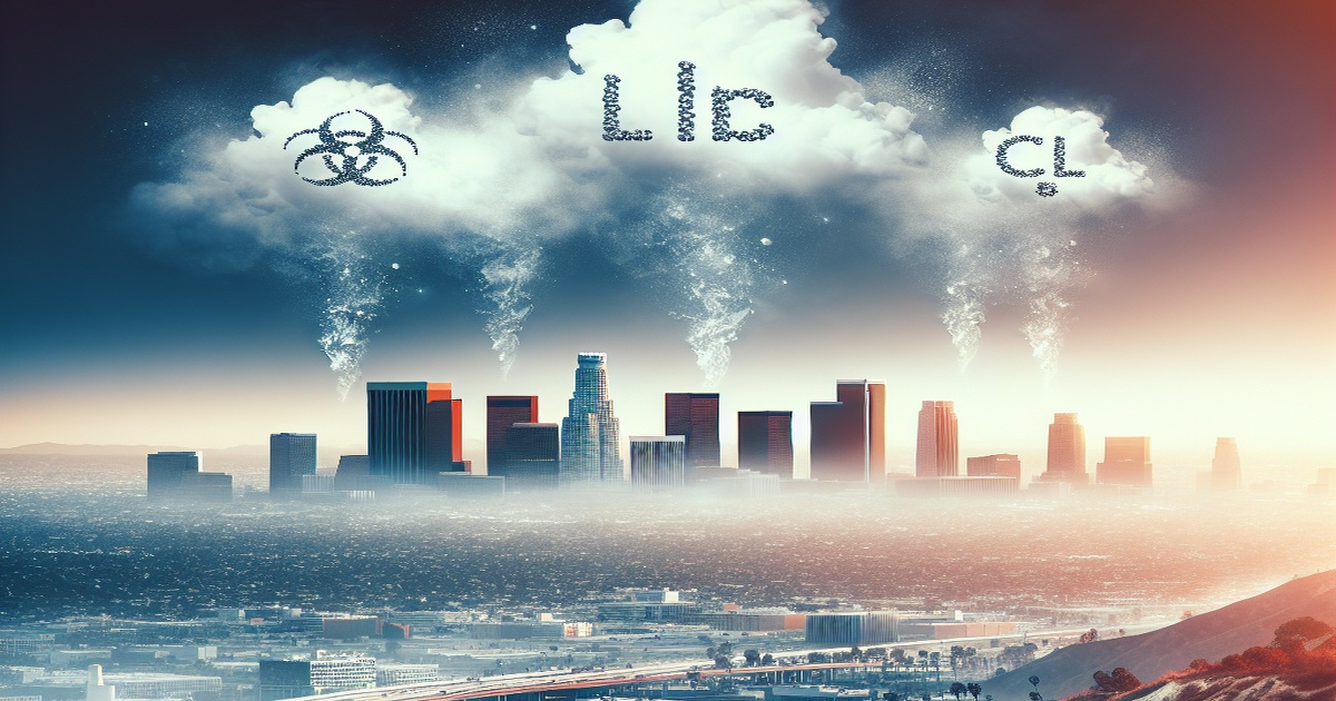 Main image to the post Toxic Threat Revealed in Los Angeles - New Research on Lead and Chlorine in Smoke