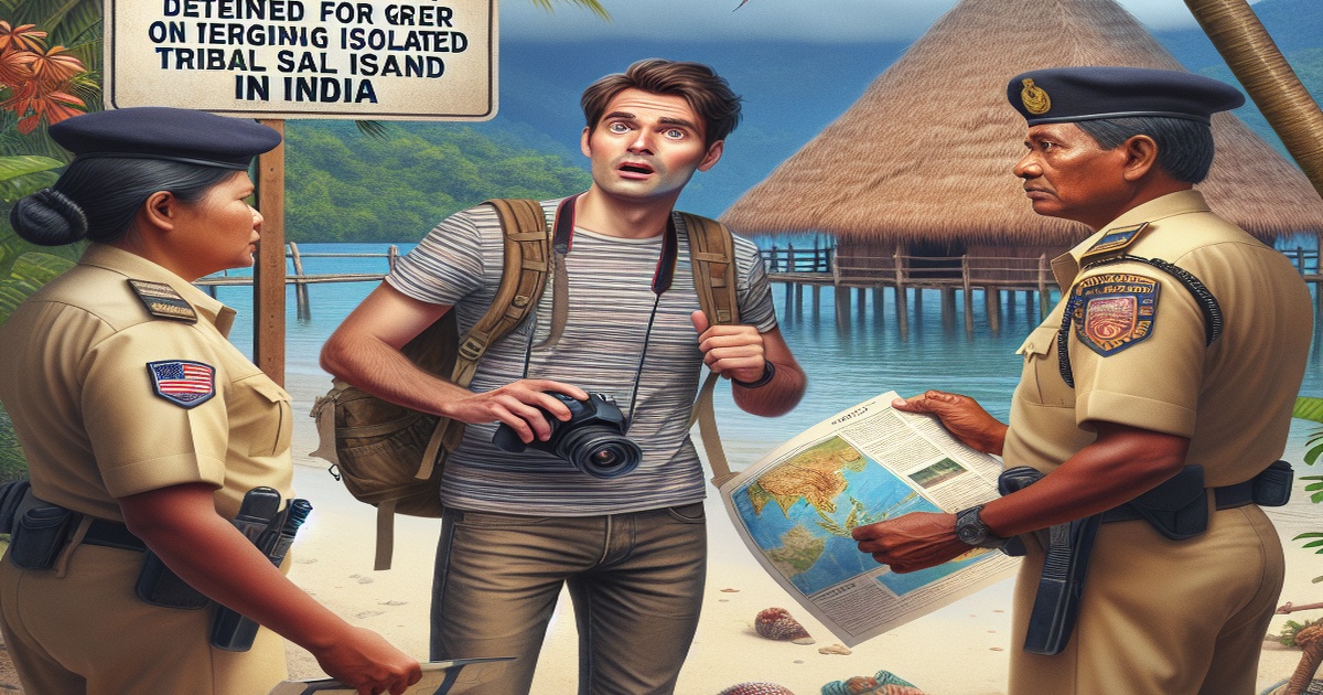Main image to the post American Tourist Detained for Entering Isolated Tribal Island in India