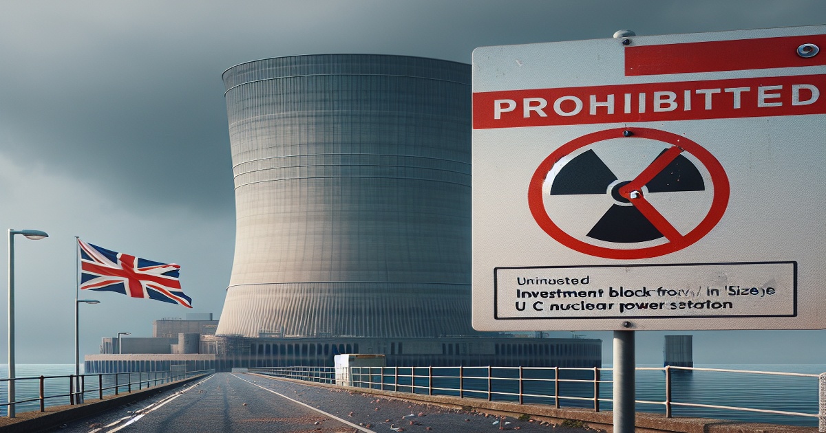 Main image to the post China Blocked from Investing in UK's Sizewell C Nuclear Power Station