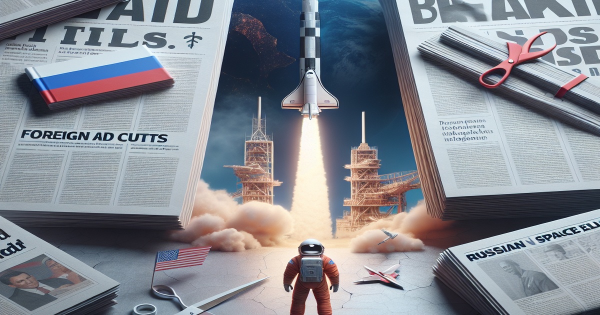 Main image to the post Trump's Aid Cuts, Russian Space Program, and Other Breaking News