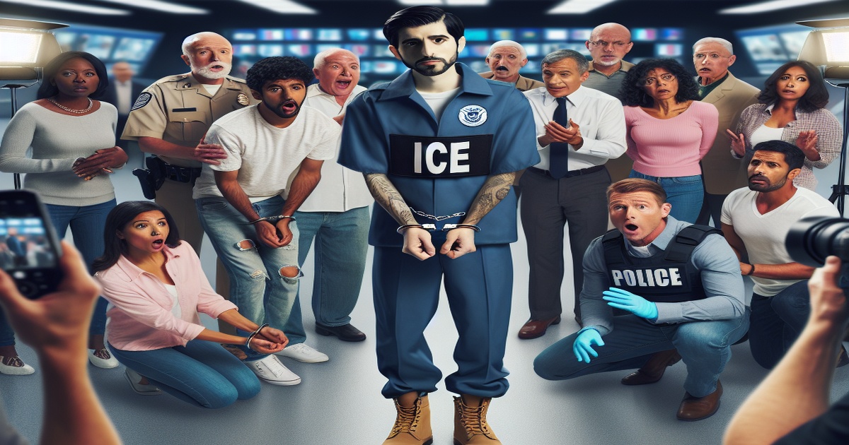 Main image to the post Man Arrested for Impersonating ICE Officer in Viral Video