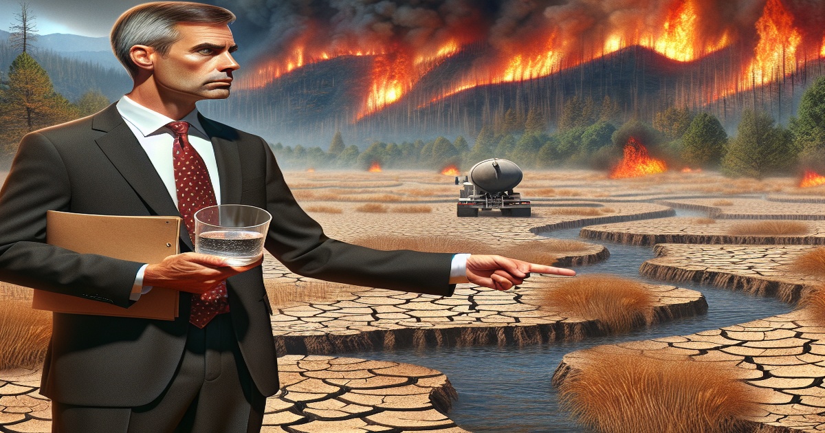 Main image to the post Trump's Misleading Water Claims Amid California Wildfires