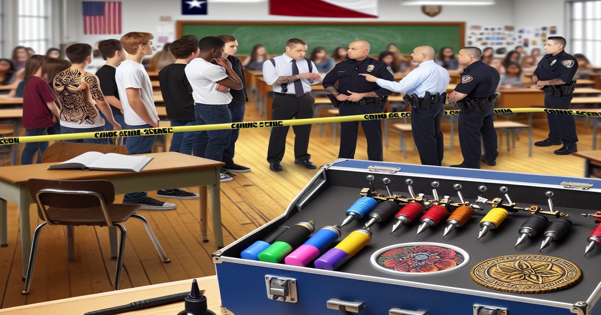 Main image to the post School Tattoo Incident Sparks Outrage and Investigation in Texas
