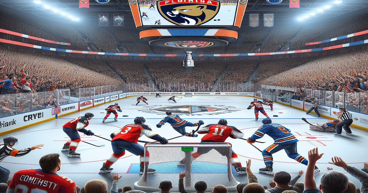Main image to the post Florida Panthers Move Near Second Consecutive Stanley Cup Title with Game 5 Win Over Edmonton Oilers